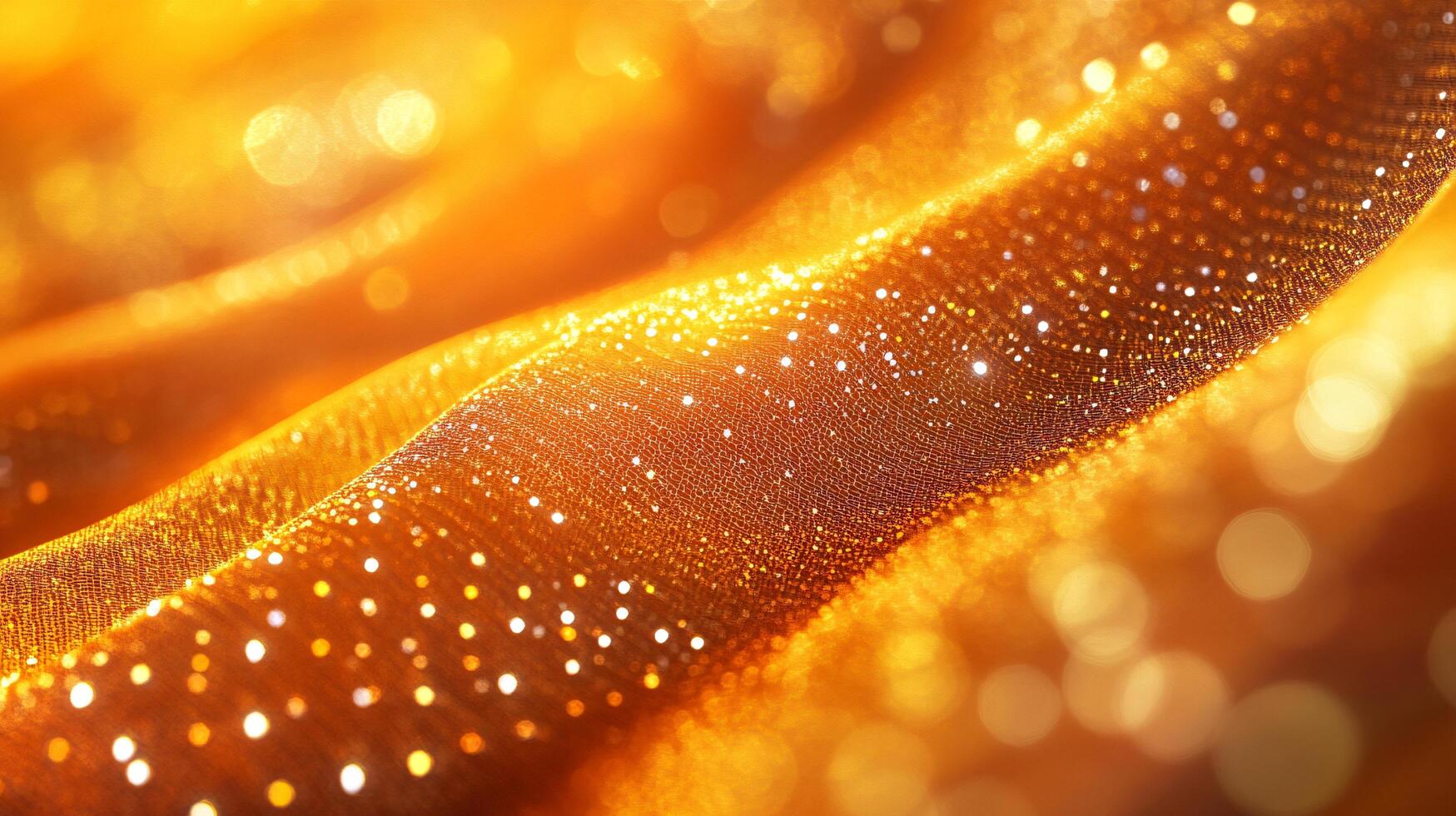 A gold fabric with a lot of sparkles on it photo