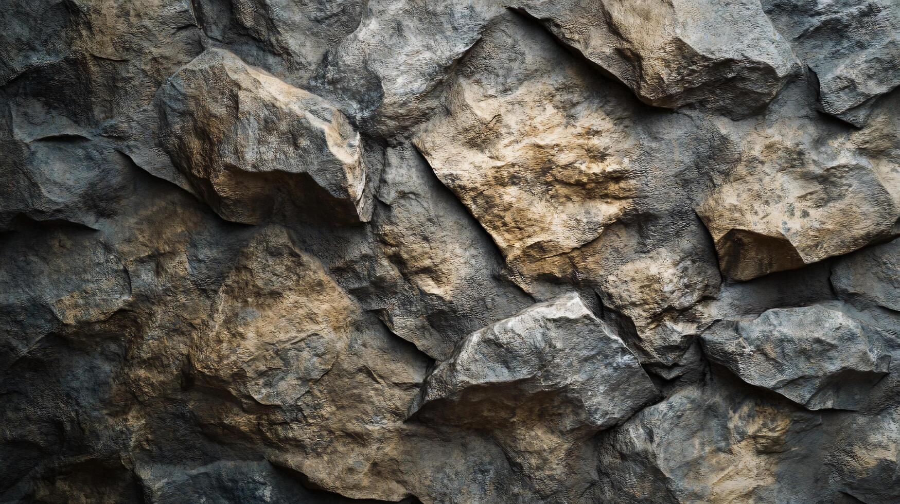 A close up of a rock wall with a lot of texture photo
