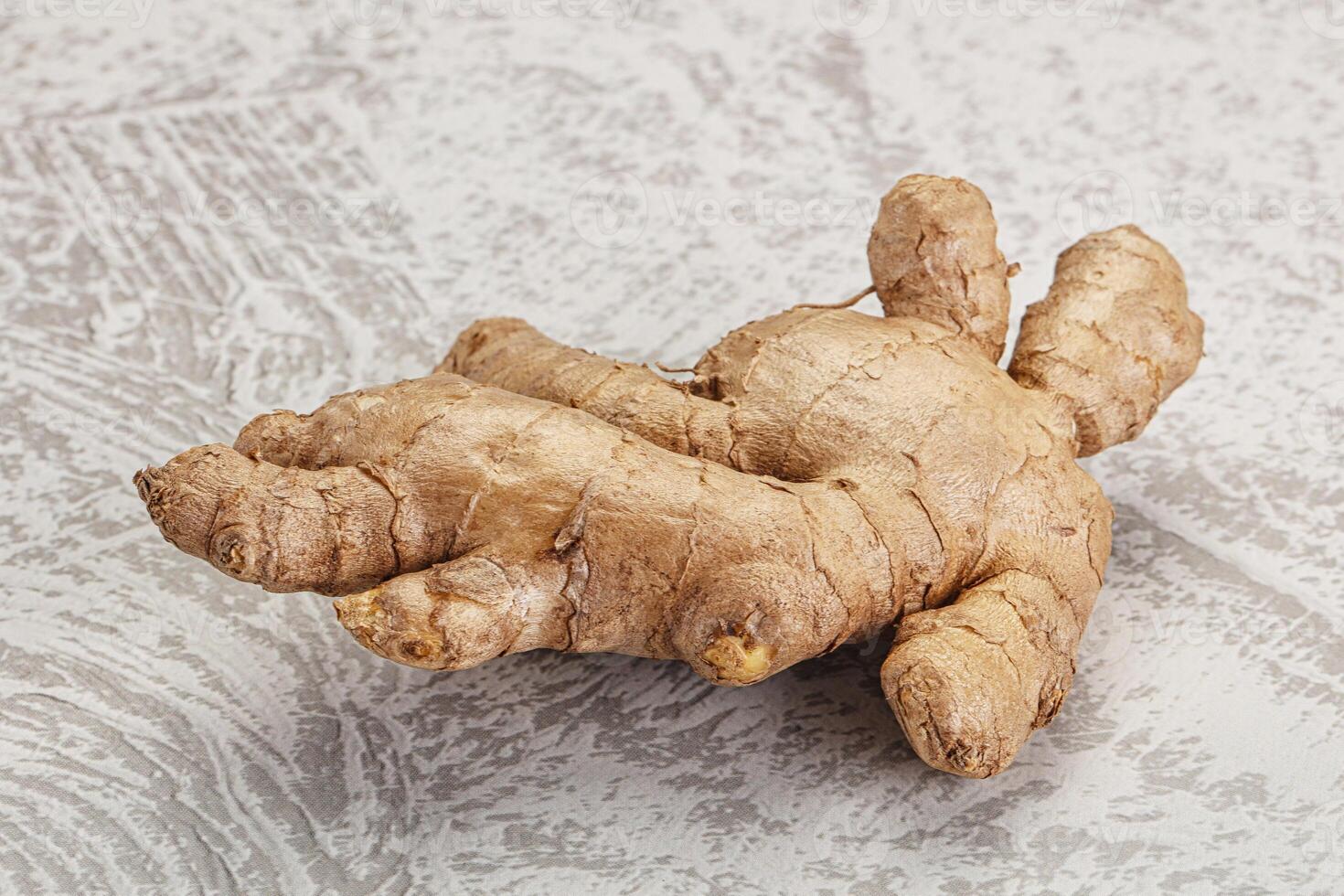 Ginger root for cooking and medicine photo