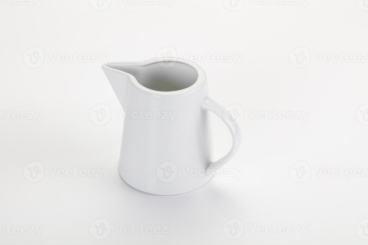 Empty gravy pot for sauce photo