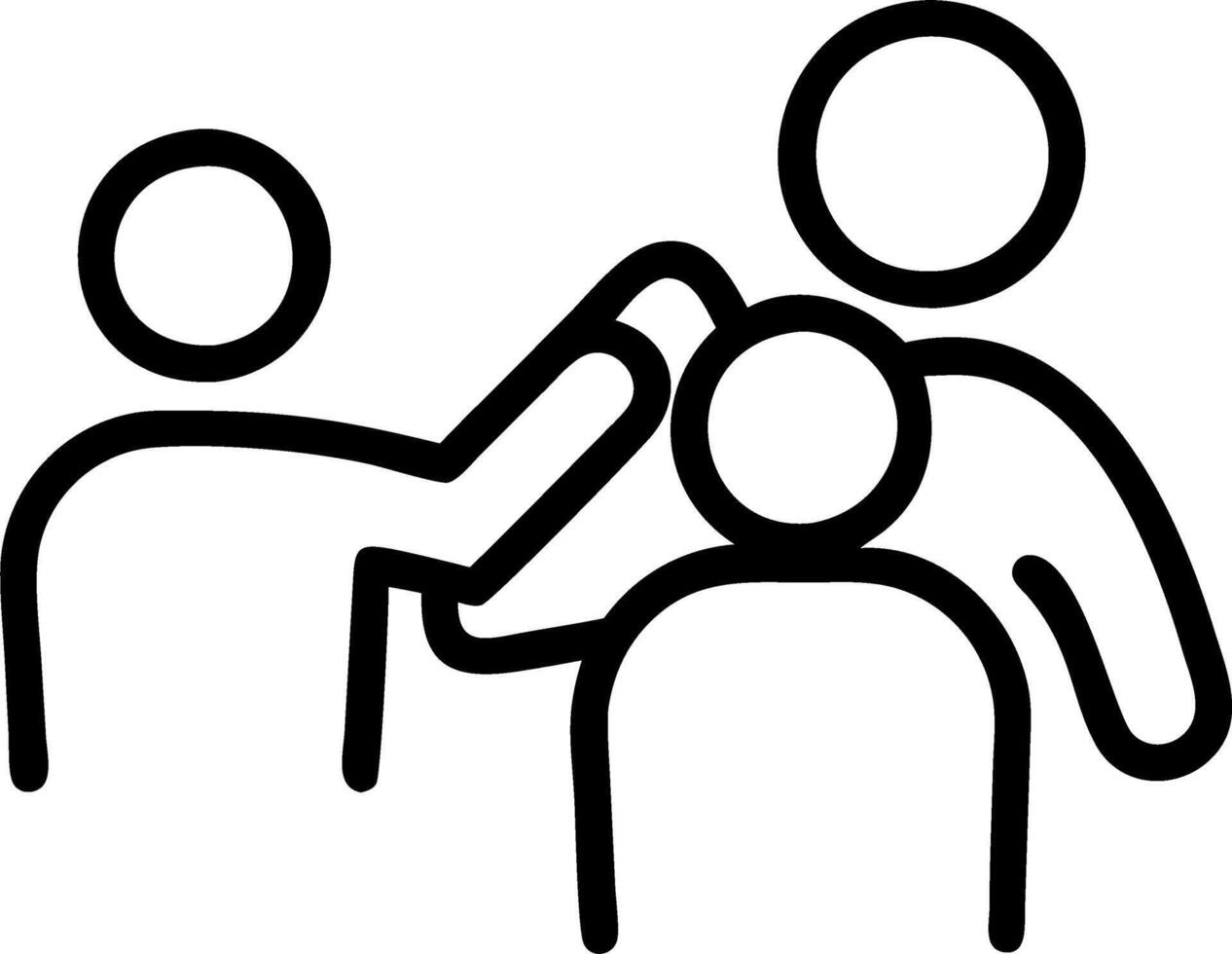 Reality Emotional Support Group vector