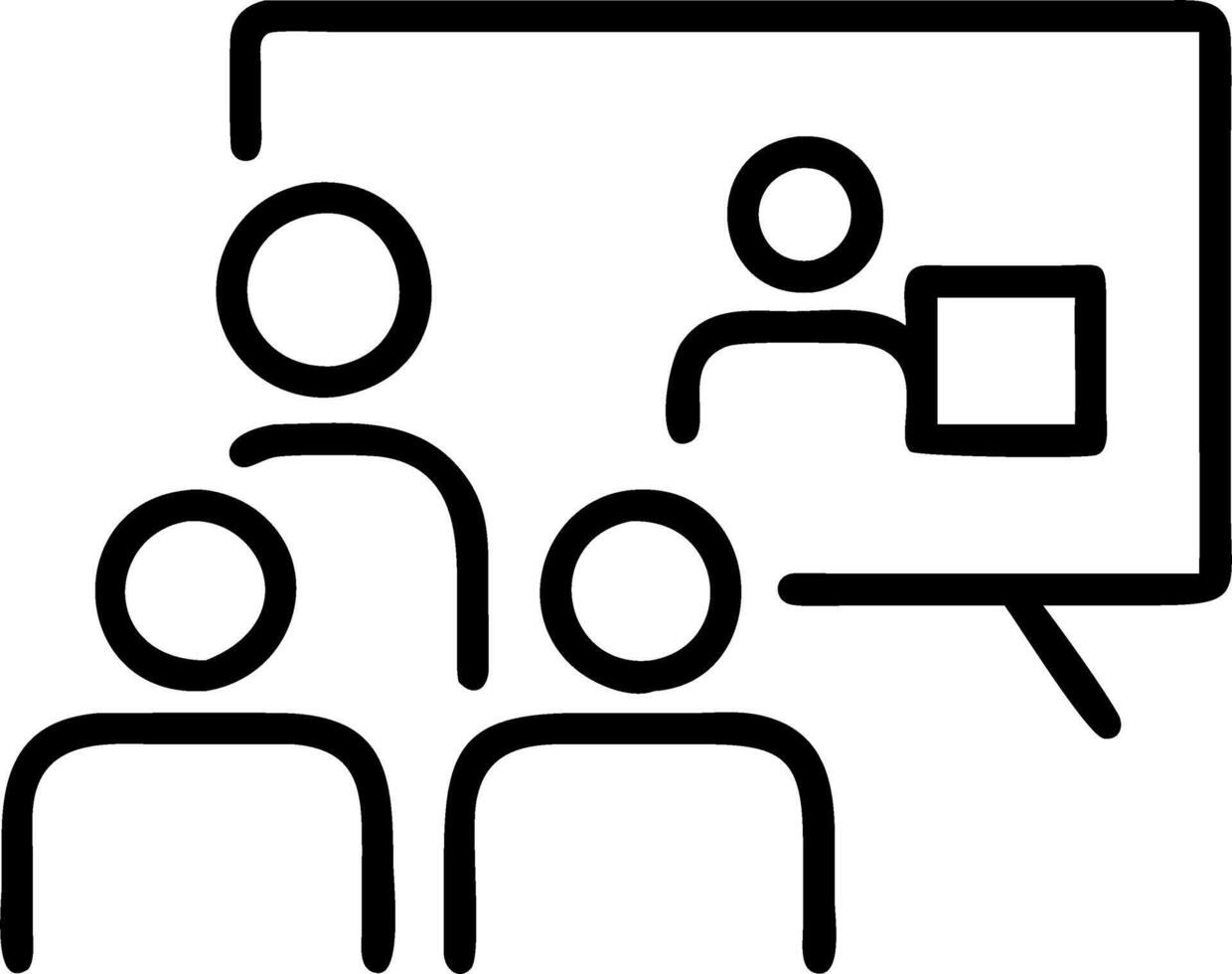Multicultural Team Working on Presentation in Bright Office with Copy Space vector