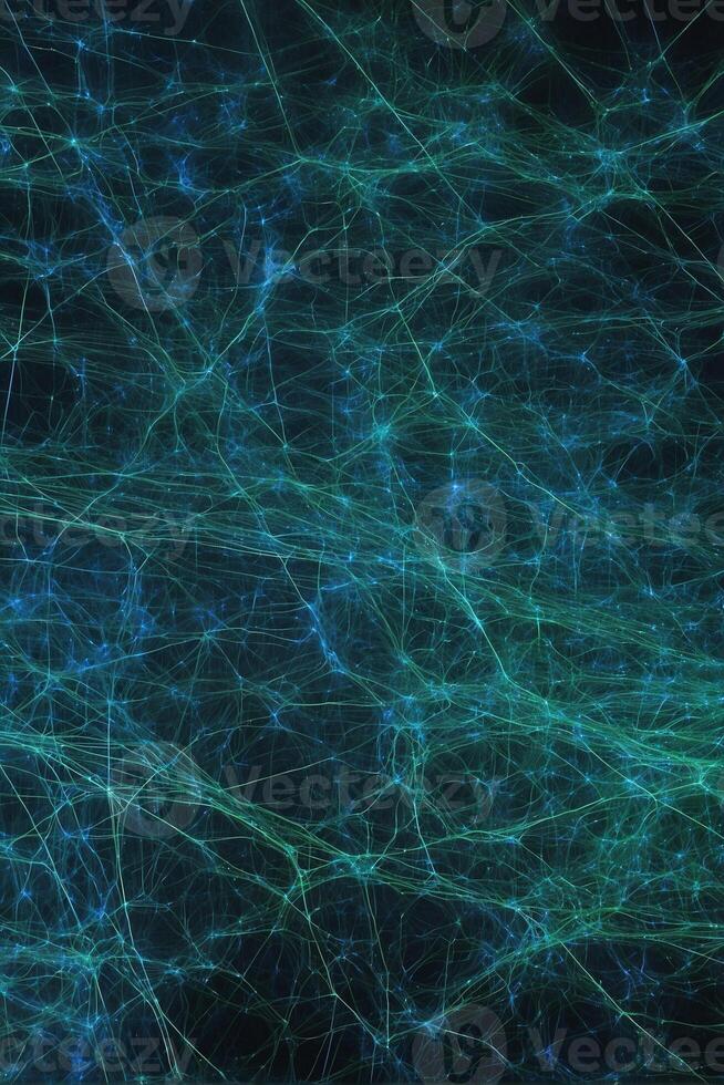 A green and blue background with many lines photo