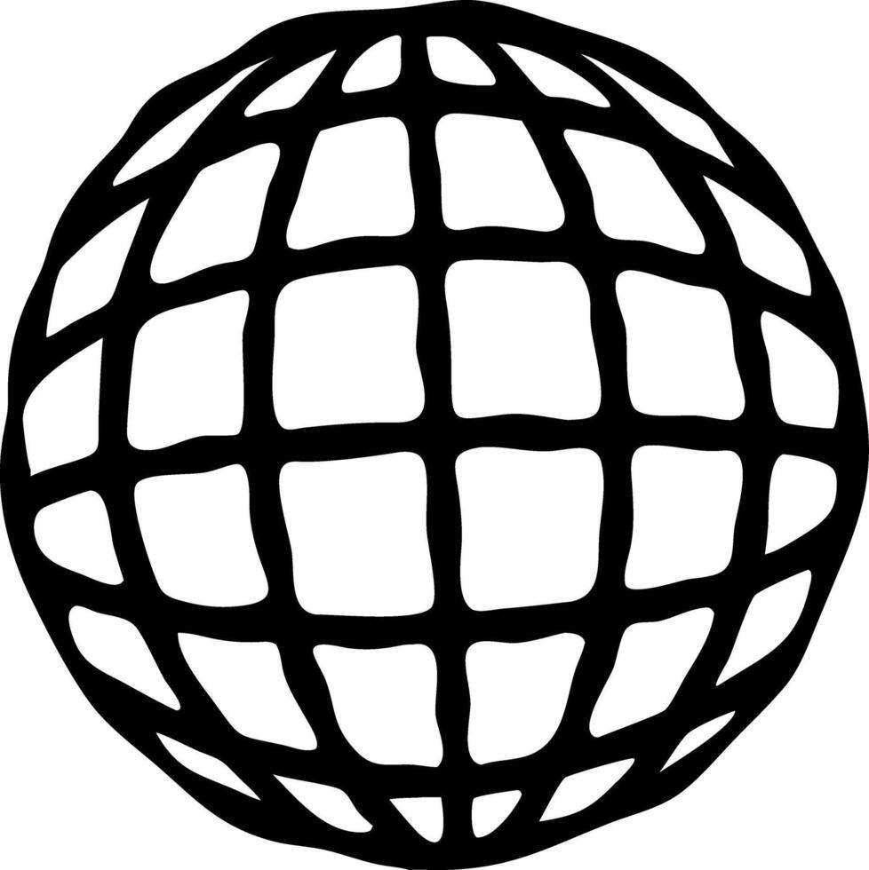 Abstract Globe Wireframe for Design and Decoration vector