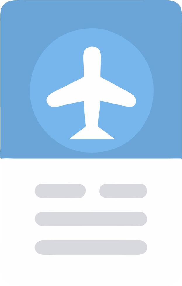 Airplane Travel for Travel Apps and Websites vector