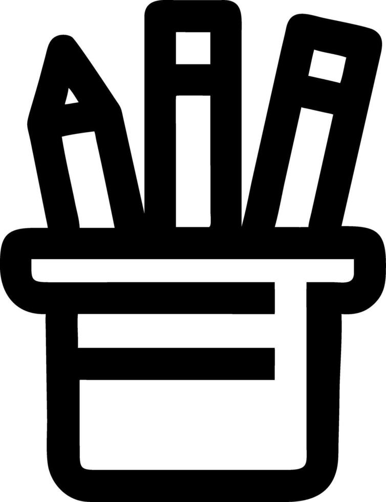 Art Supplies Doodle for Craft and Design Projects vector