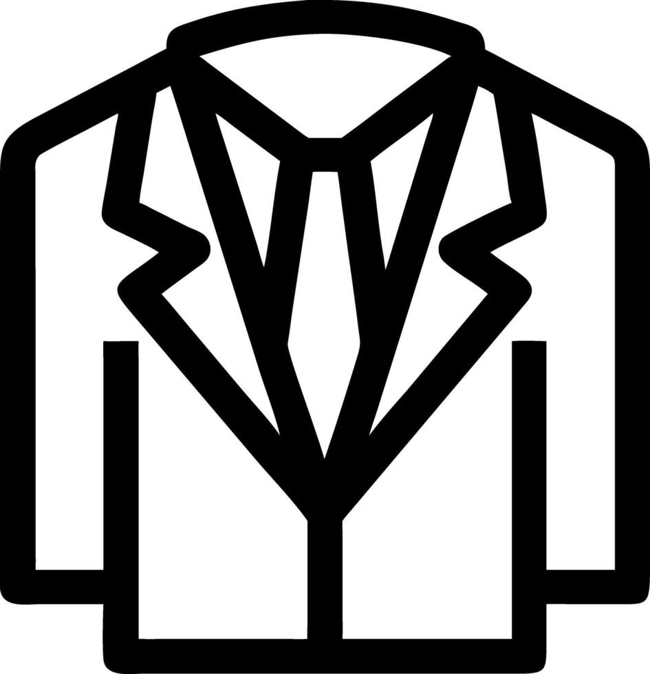 Business Suit Formal Attire Design for Corporate Branding vector