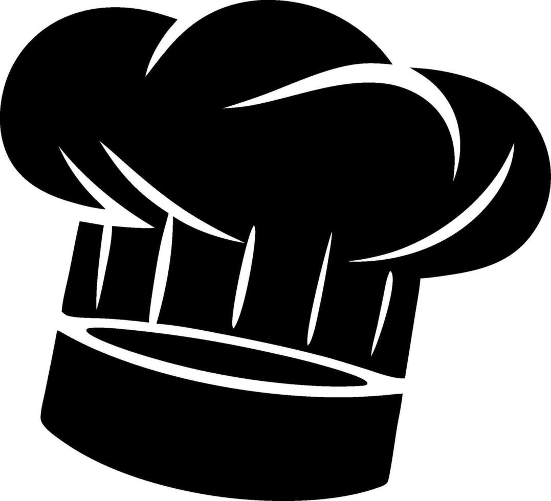 Chef Hat for Culinary Arts and Restaurant Branding vector