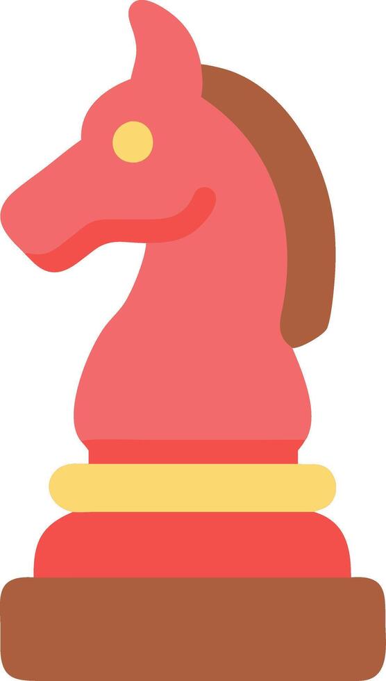 Chess Knight for Game Illustration and Design Projects vector