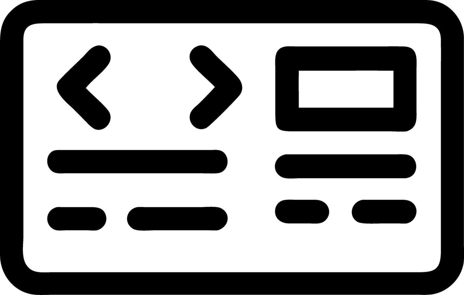 Coding Web Development Browser Interface Graphic vector