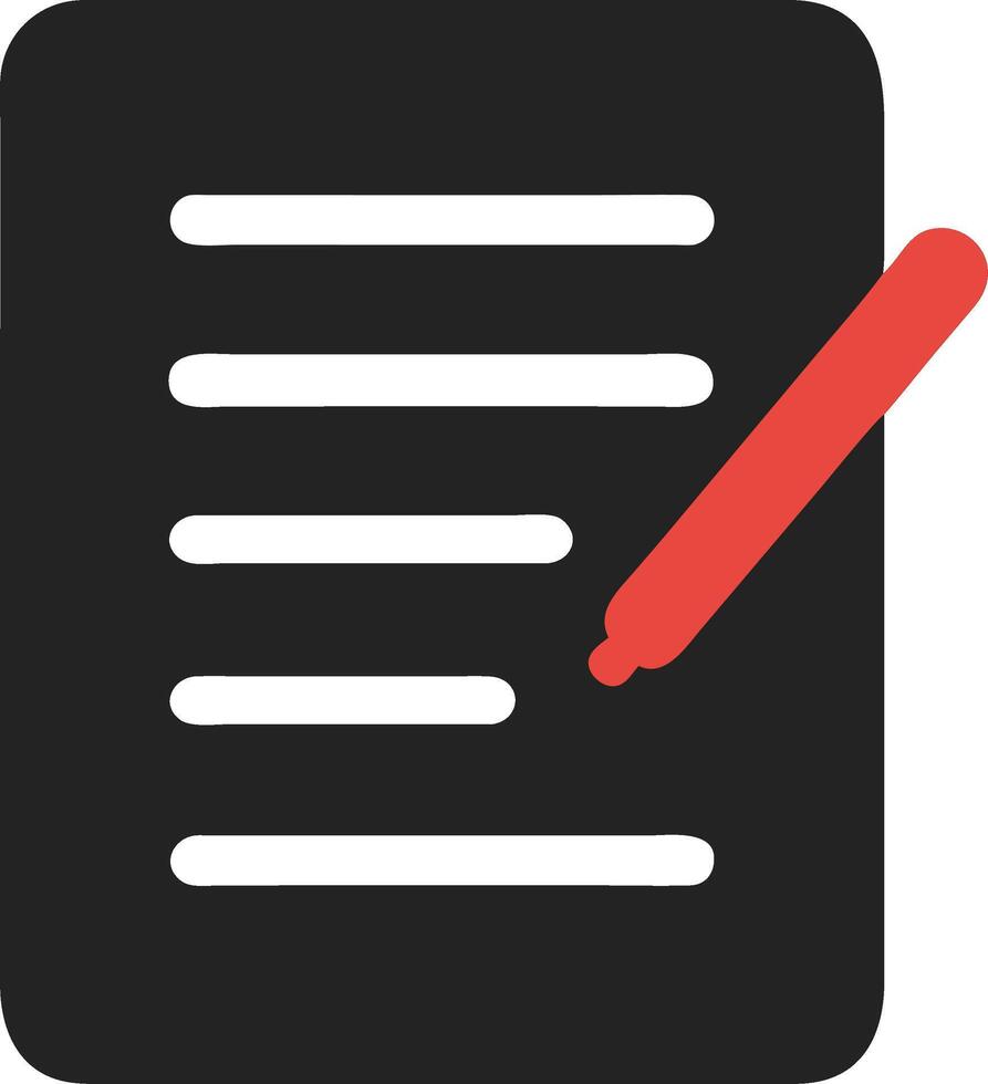 Document Editing for Apps Websites and Office Tools vector
