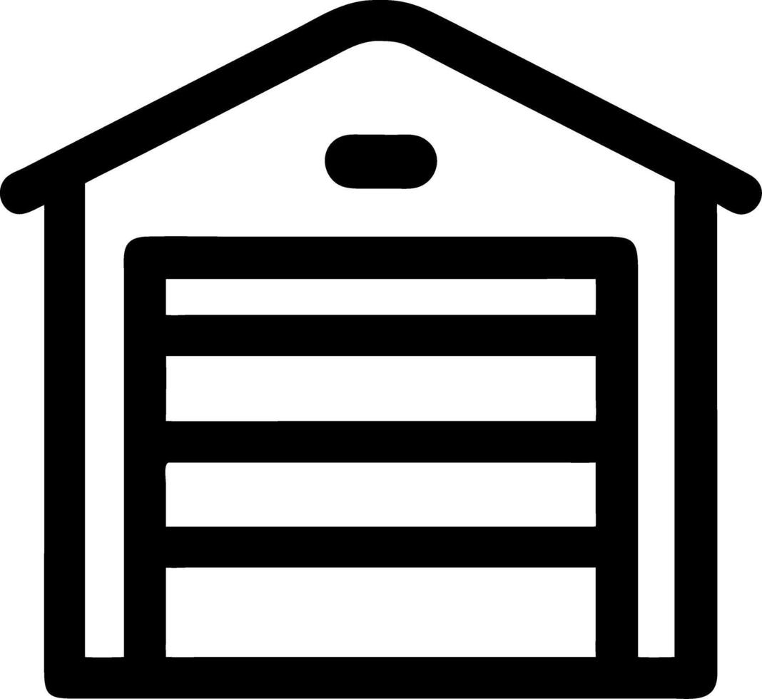 Garage for Storage and Safety Illustrations vector