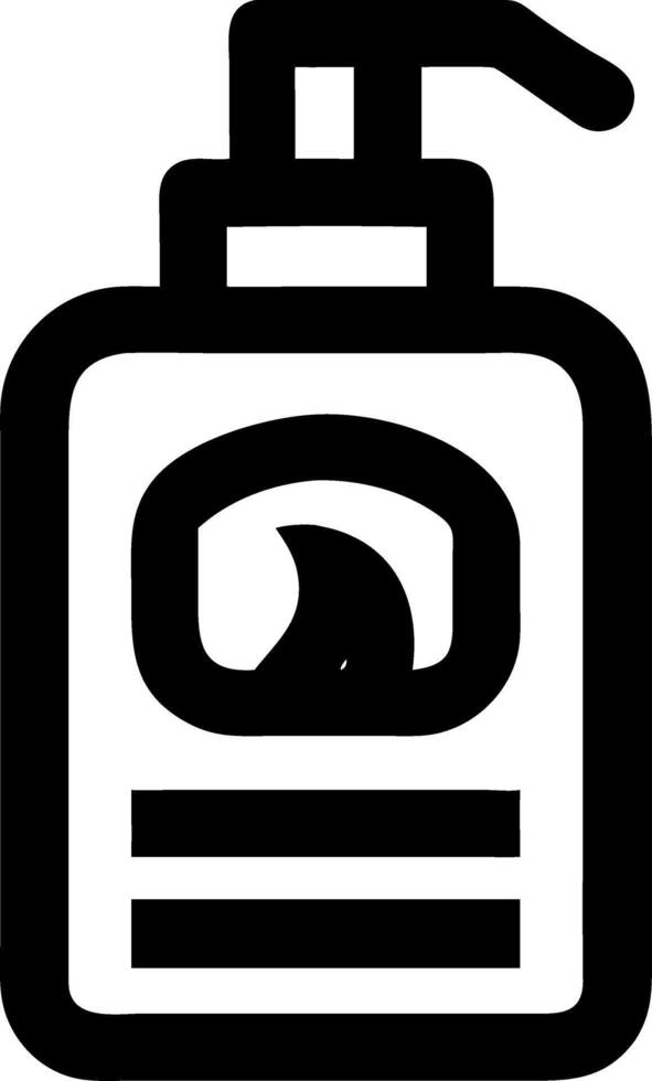 Hand Sanitizer Bottle for Health and Hygiene Design vector