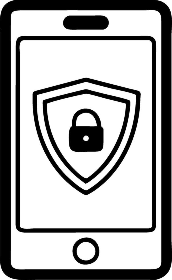Mobile Device Security for Cybersecurity and Privacy vector