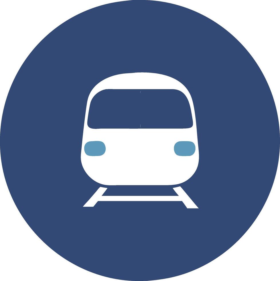 Modern Train Illustration for Transportation and Travel Design vector