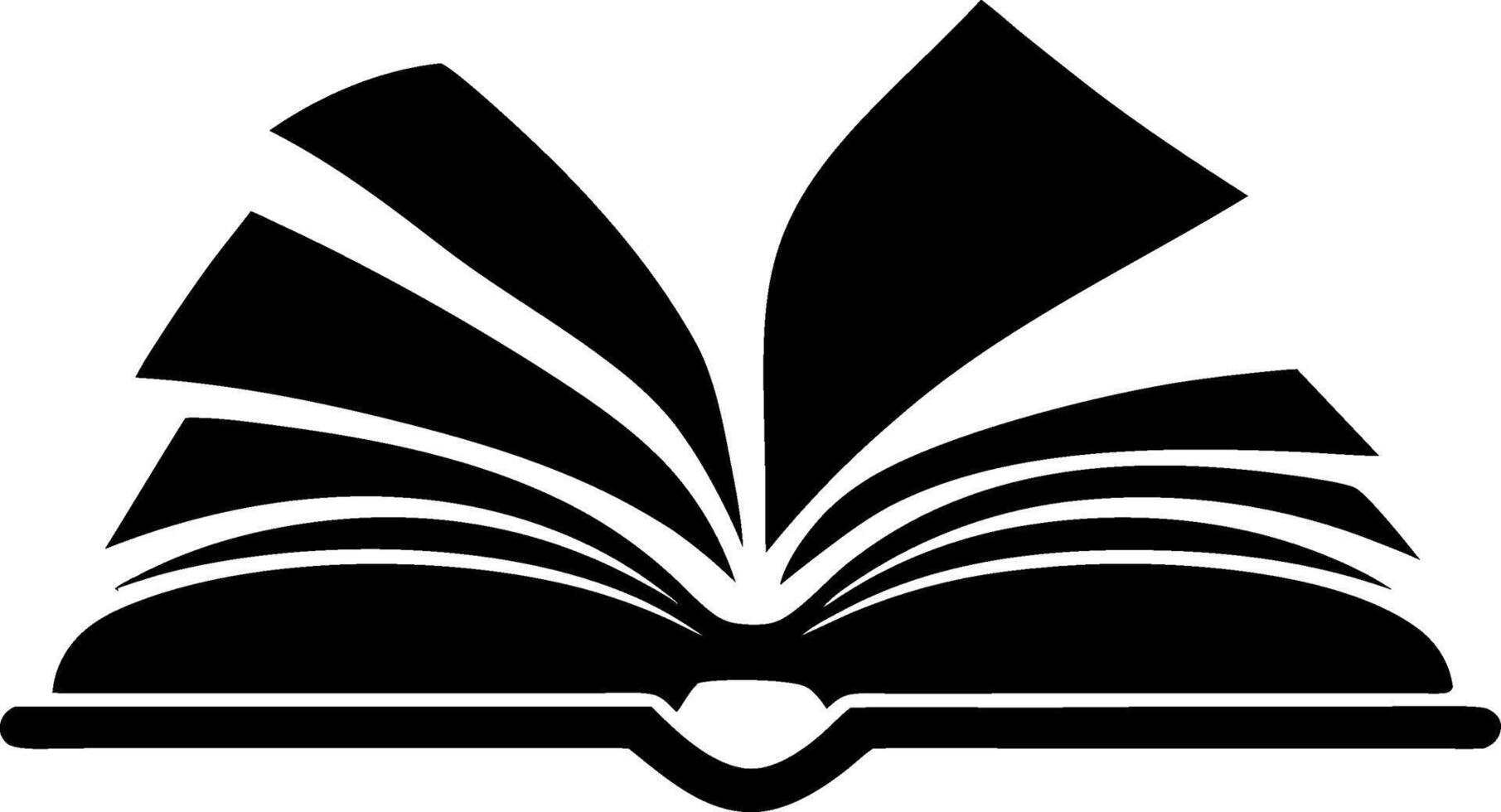 Open Book Illustration for Education and Publishing Design Projects vector