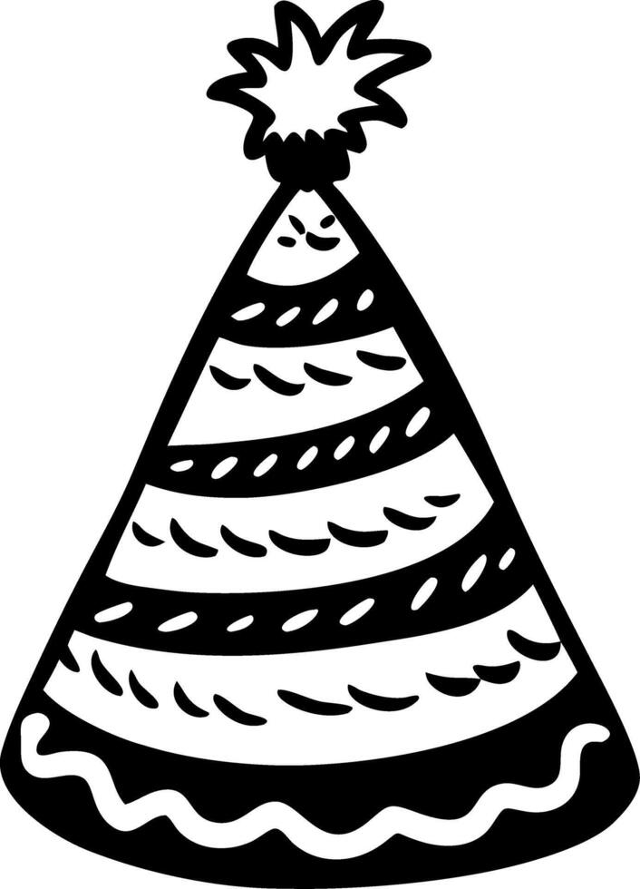 Party Celebration Hat Illustration for Fun Events and Decorations vector