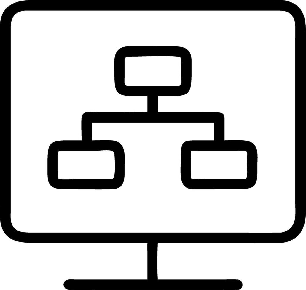 Flowchart Diagram for Business and Design Applications vector
