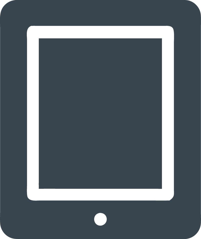 Illustration Modern Tablet Device for Digital and Technology Design Projects vector