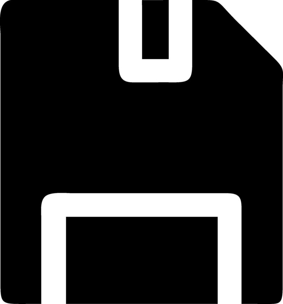 Vintage Floppy Disk for Tech Design and Retro Branding vector