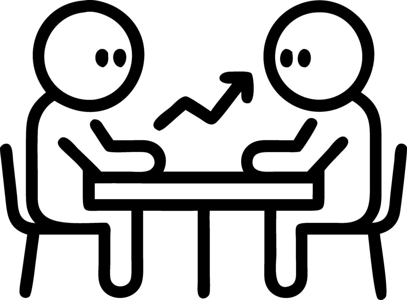 Kids Financial Team Meeting vector