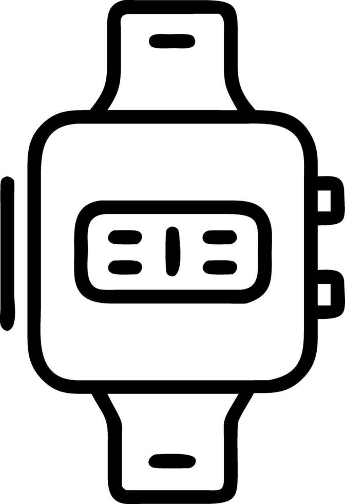 Macro Close up of Futuristic Smartwatch Charging Dock with LED Indicators and Copy Space vector