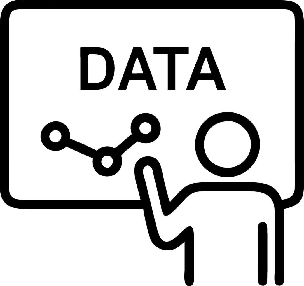 Multicultural employee presenting on digital touchscreen with macro bokeh background and copy space vector