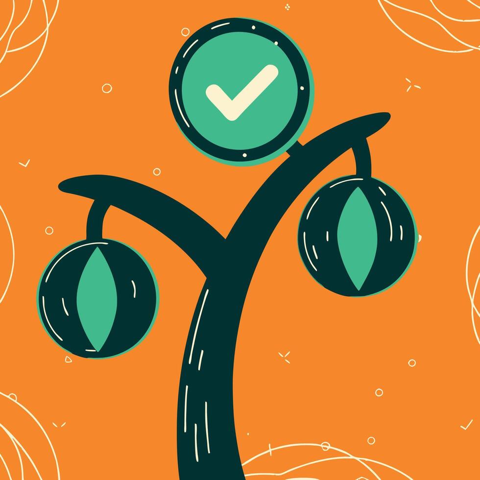 Achieving Goals A Visual Representation of Success vector