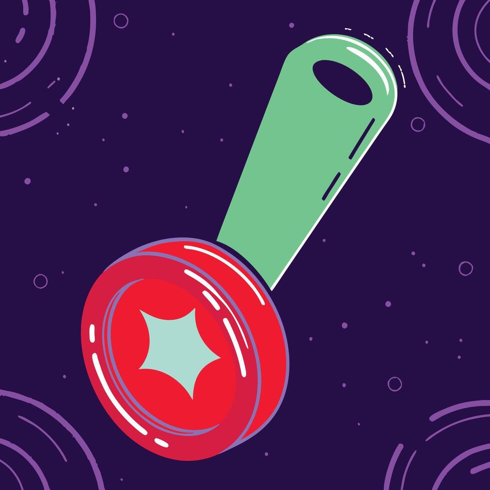 Abstract Colorful Design Red, Green, and Purple vector