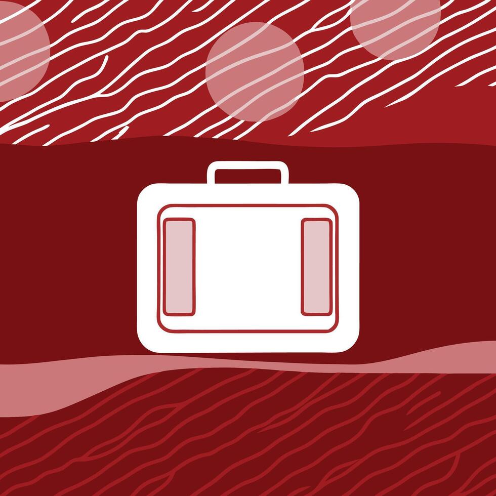 Travel Suitcase A Guide to Packing and Luggage vector
