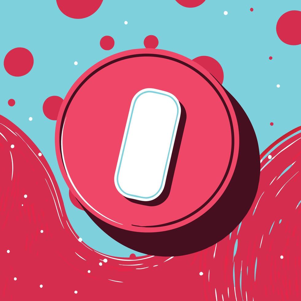 Abstract Background Design Red, Pink, and Blue vector