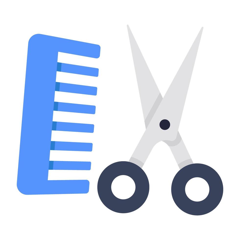 Premium download icon of barber accessory vector
