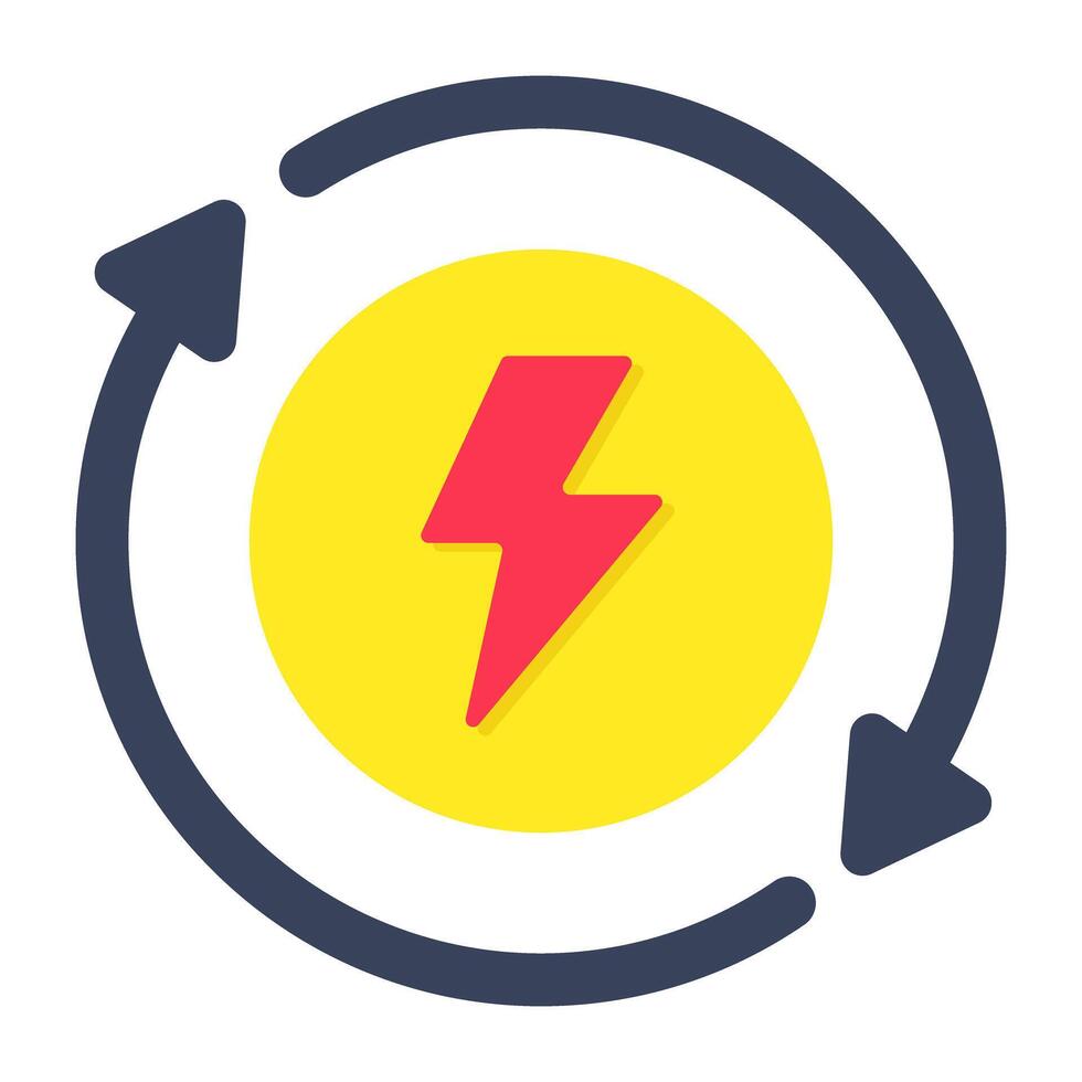 Trendy design of energy recycling vector