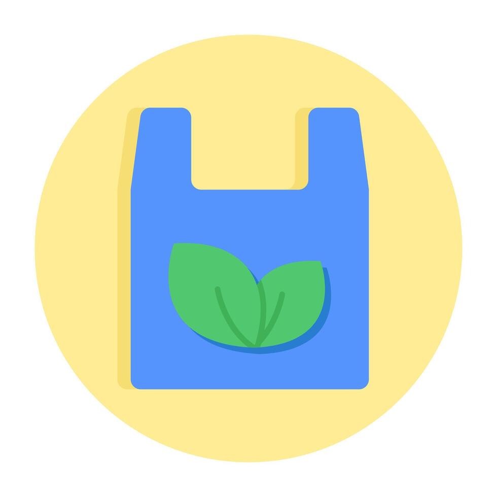 Premium download icon of eco bag vector