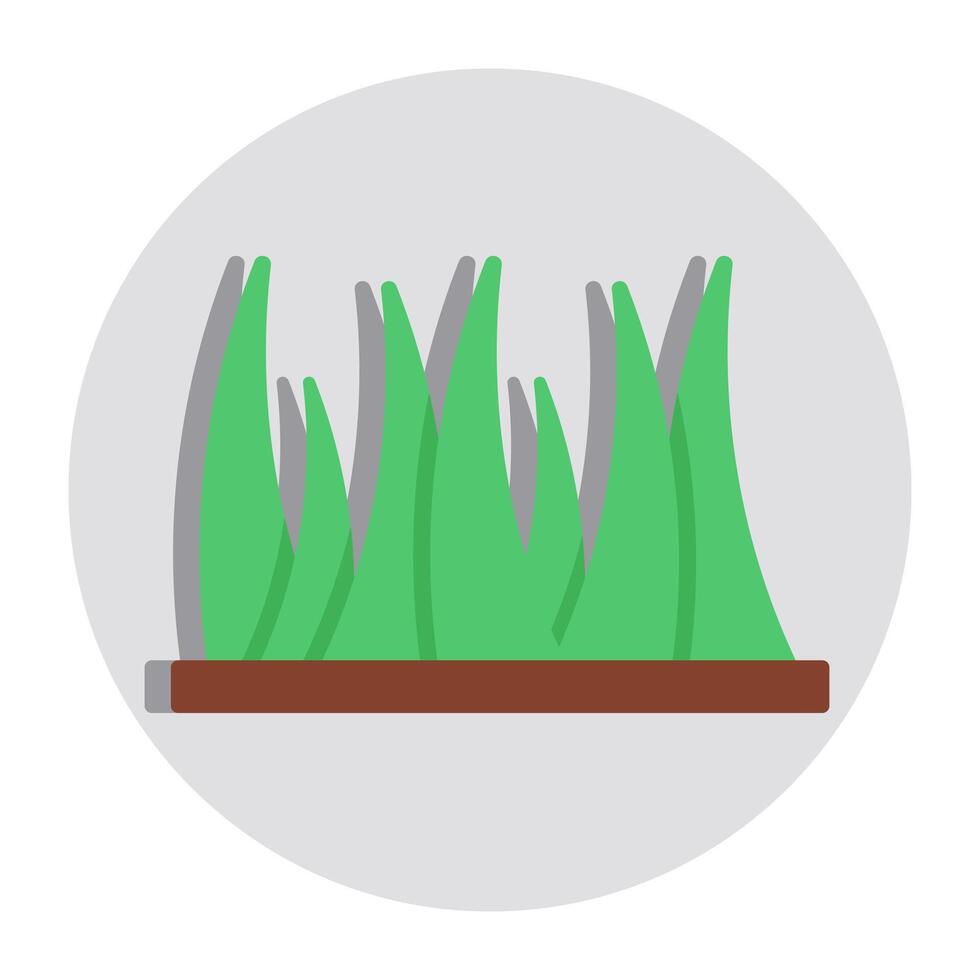 Premium download icon of grass vector