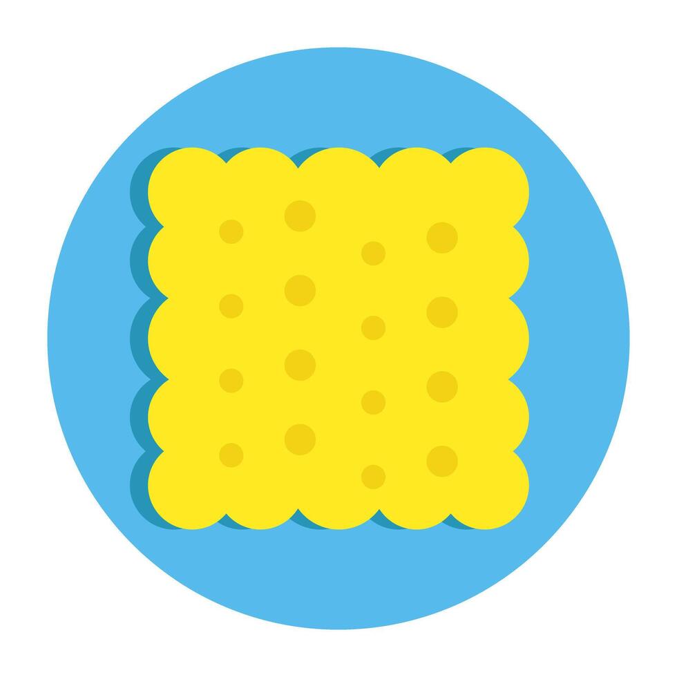 A beautiful design icon of buscuit vector