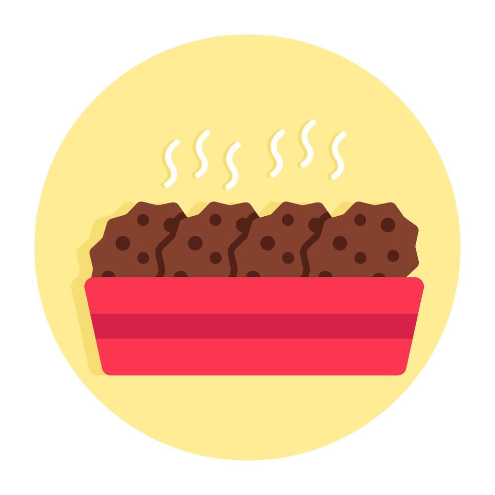 Perfect design icon of brownies vector