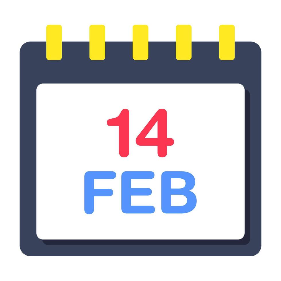 Trendy design icon of valentine's day vector