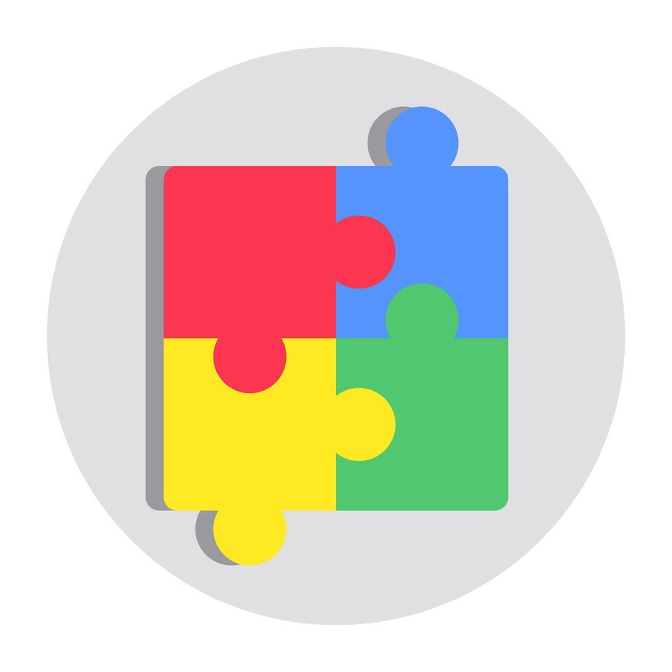Perfect design icon of jigsaw vector
