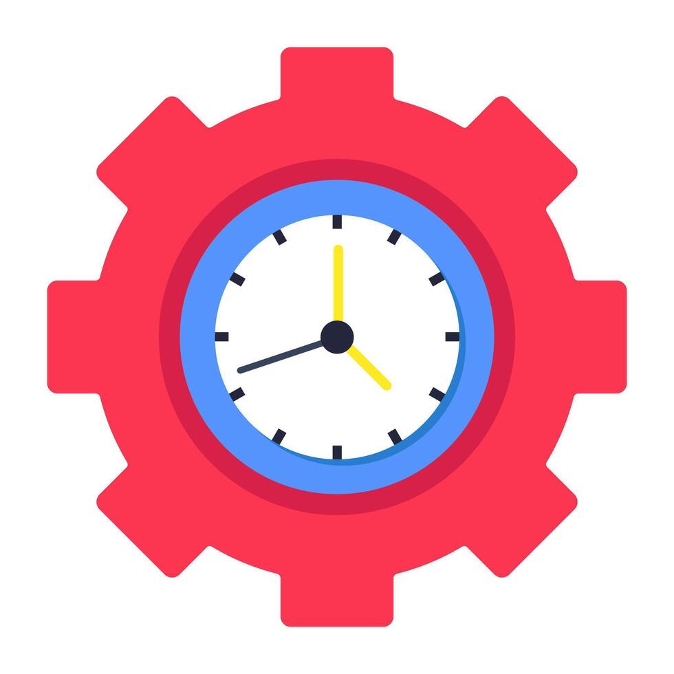 Perfect design icon of time Setting vector