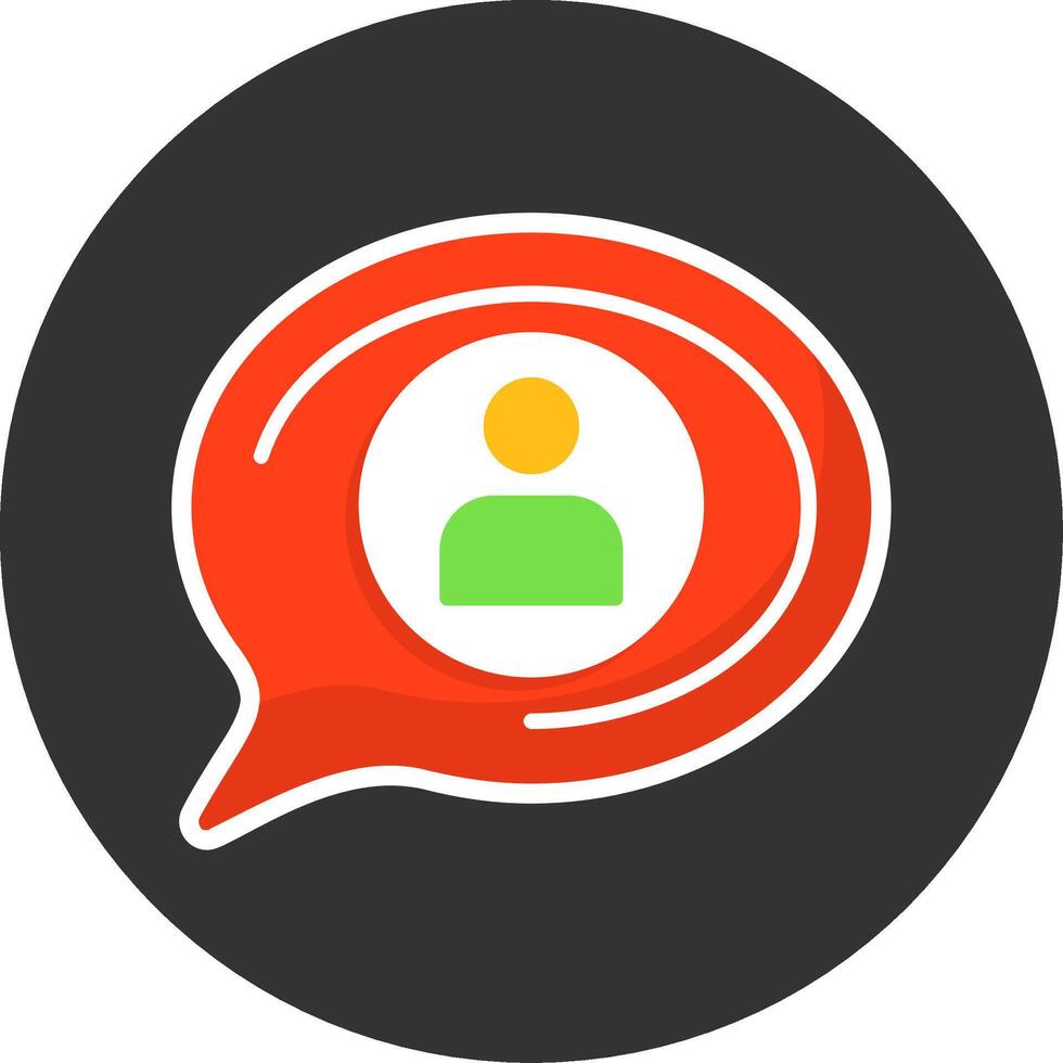 Tag Flat Grey Circle Style Icon vector