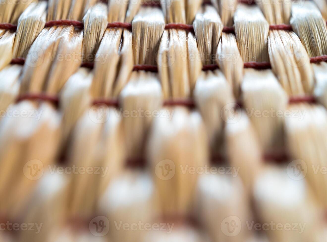 Texture of dried reed weave as the mat photo