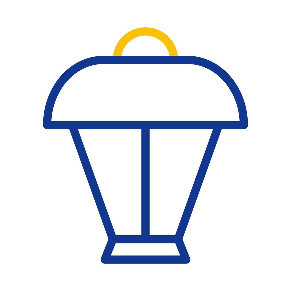 Parachute icon illustration. Concept of delivery, safety, and sport. vector