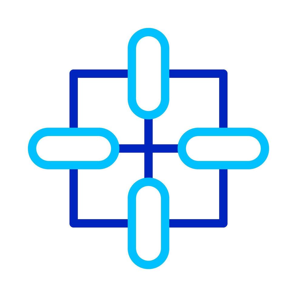 Abstract Geometric Shape, Network Connection Concept, Logo Design. vector