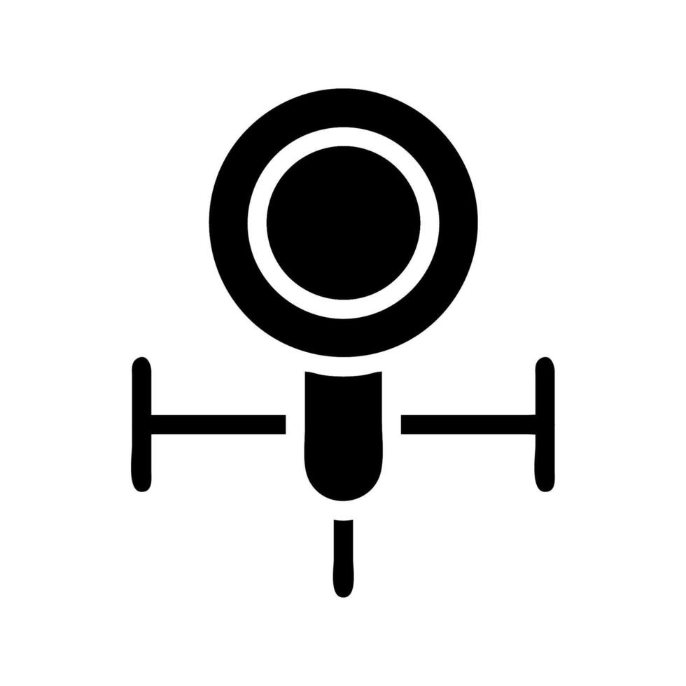Jackhammer icon. Concept of construction, demolition, and renovation. vector