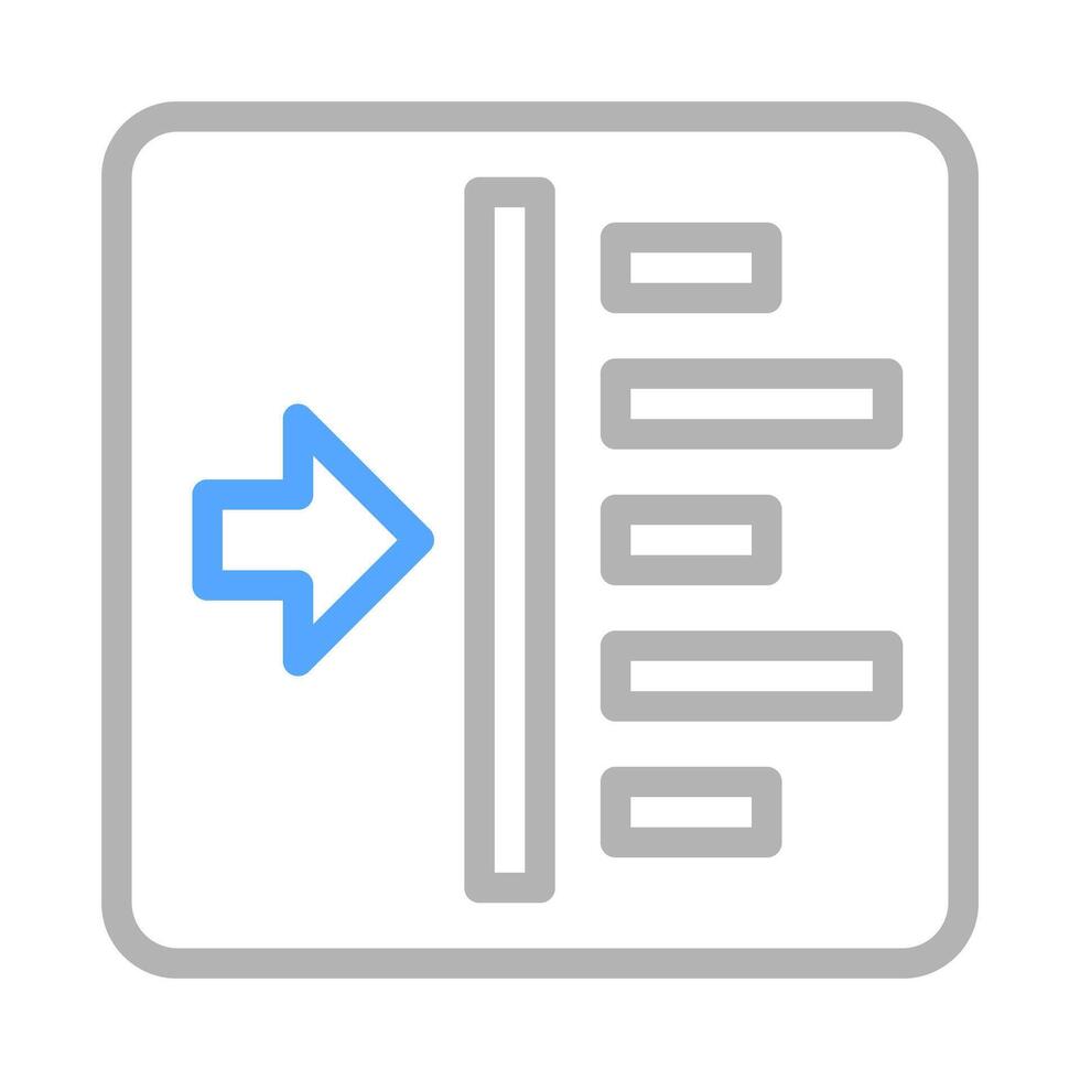 Data input icon. Concept of information processing and software integration. vector