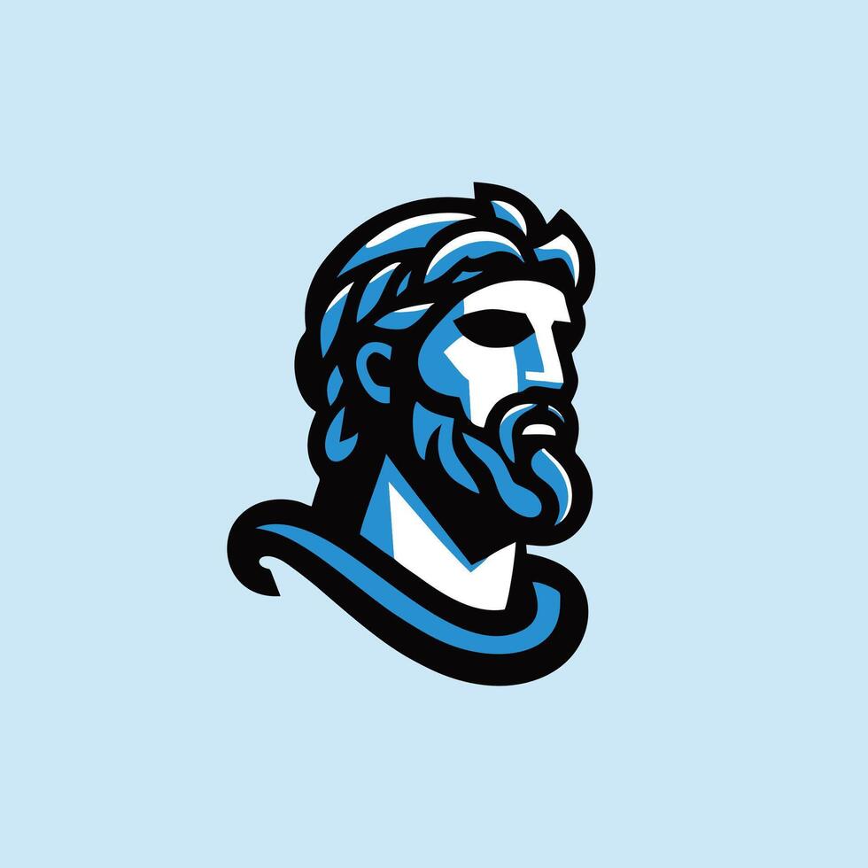 The logo for a sports team vector