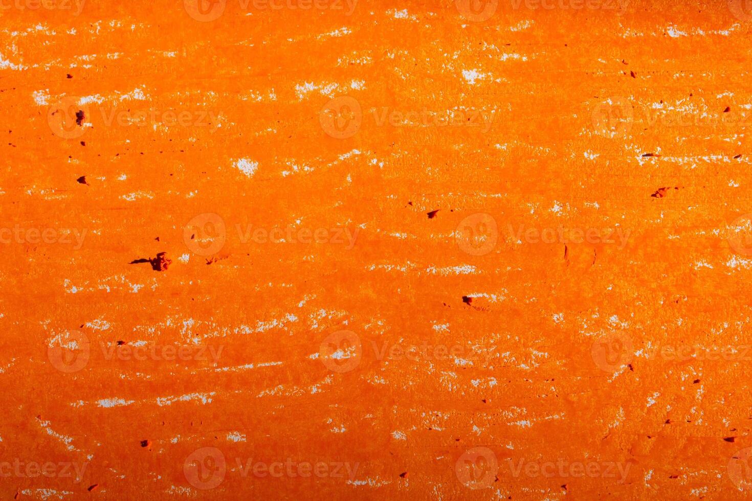 Orange oil pastel paint texture background photo