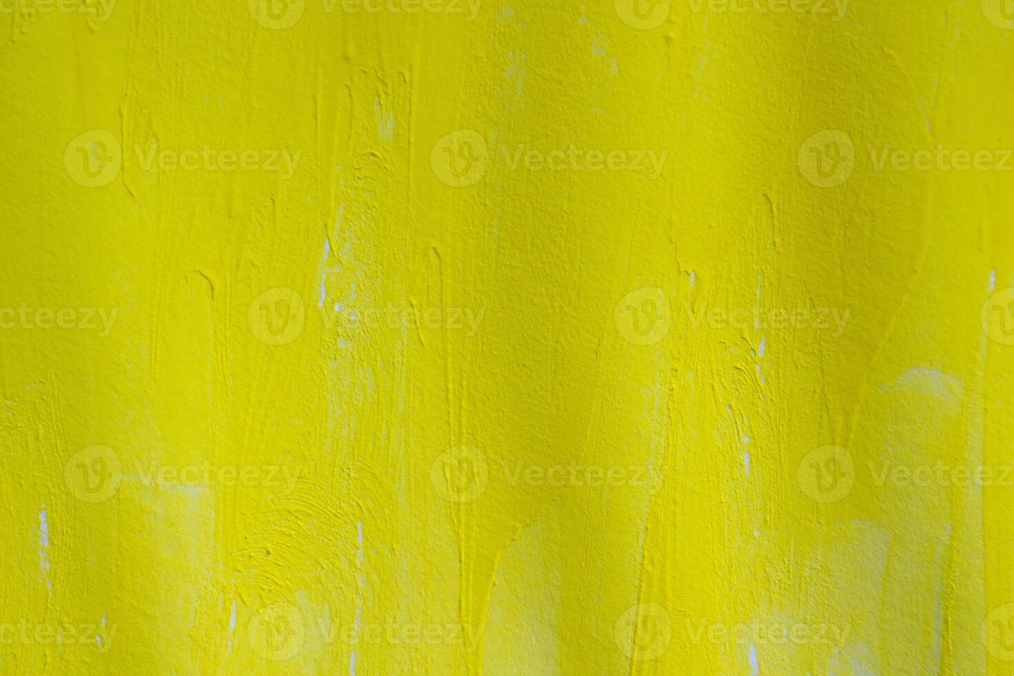 Yellow watercolor paint texture background photo