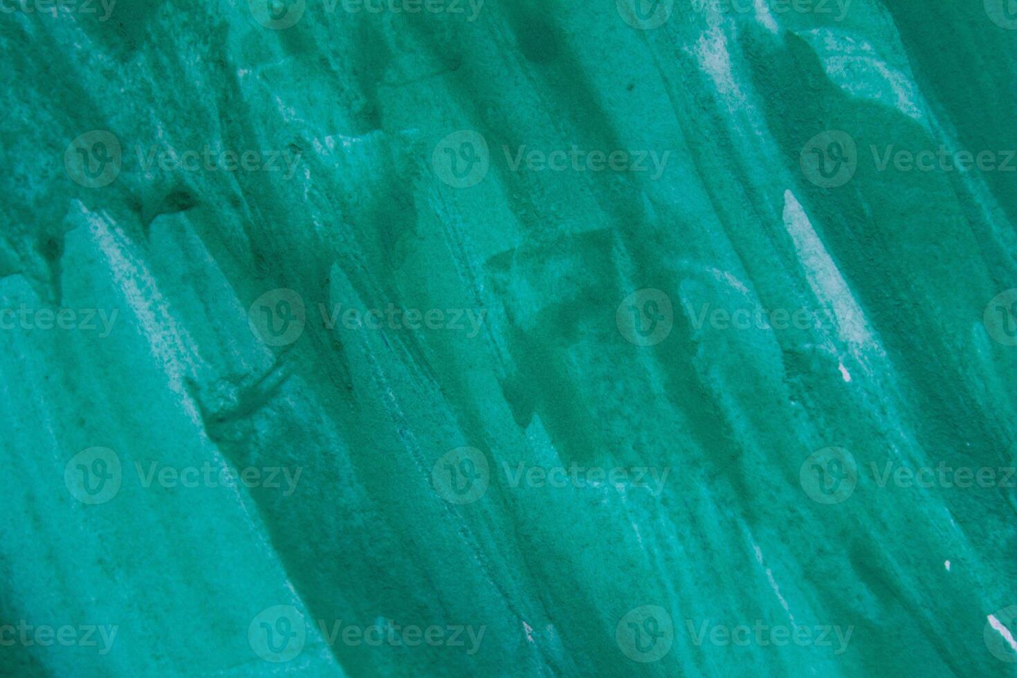 Green watercolor paint texture background photo